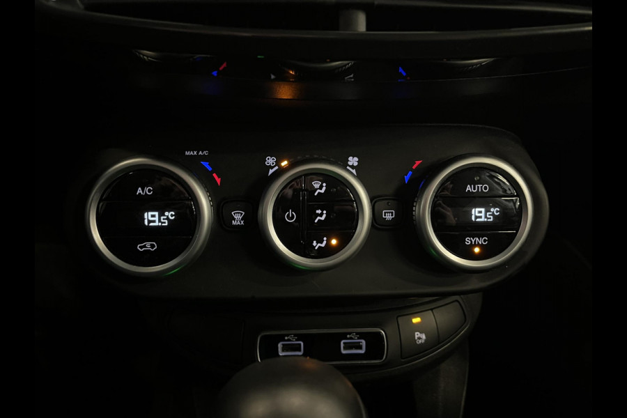 Fiat 500X Cross 1.3 Turbo 150pk Aut. Sport Airco Full LED Navi DAB+ 18"LM Velgen Half Leder ADAS Adaptive Cruise PDC VA + Camera