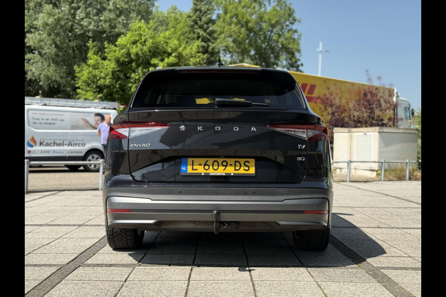Škoda ENYAQ iV 80 | Warmtepomp | Trekhaak | Navi | Camera | Carplay |