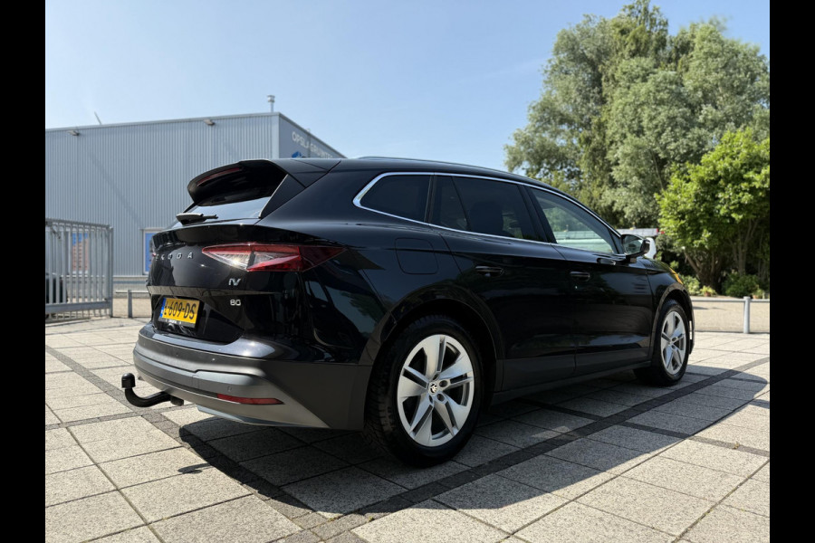 Škoda ENYAQ iV 80 | Warmtepomp | Trekhaak | Navi | Camera | Carplay |