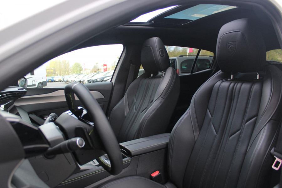 Peugeot 408 1.6 HYbrid 225PK GT **ALLE OPTIES** | PANORAMISCH SCHUIF/KANTEL DAK | MATRIX LED KOPLAMPEN | VOLLEDIG LEDEREN BEKLEDING | STOELEN ELEKTRISCH VERSTELBAAR MET VERWARMING EN MASSAGE| BESTUURDERSTOEL MET GEHEUGEN | FOCAL AUDIO SYSTEM | NIGHT VISION | ELEKTRISCH BEDIENBARE ACHTERKLEP | ADAPTIVE CRUISE CONTROL | 20" LICHTMETAAL MONOLITHE | STUUR EN VOORRUIT VERWARMING | DRAADLOZE APPLE CARPLAY/ANDROID AUTO | NAVIGATIE | DRAADLOZE TELEFOONLADER | 360˚ CAMERA | KEYLESS ENTRY/START | PARKEERSENSOREN VOOR EN ACHTER |