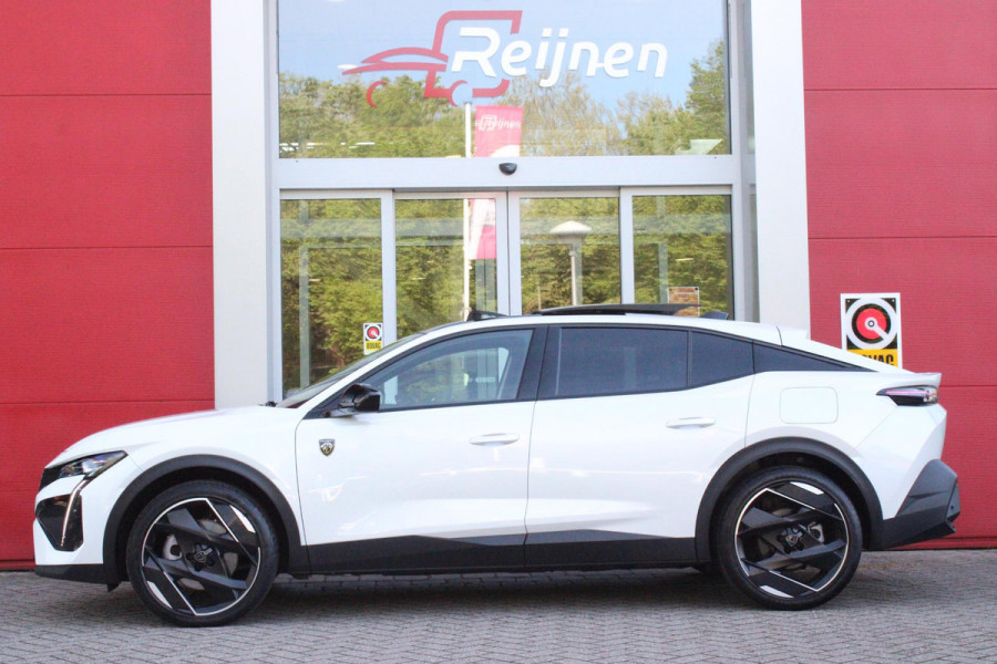 Peugeot 408 1.6 HYbrid 225PK GT **ALLE OPTIES** | PANORAMISCH SCHUIF/KANTEL DAK | MATRIX LED KOPLAMPEN | VOLLEDIG LEDEREN BEKLEDING | STOELEN ELEKTRISCH VERSTELBAAR MET VERWARMING EN MASSAGE| BESTUURDERSTOEL MET GEHEUGEN | FOCAL AUDIO SYSTEM | NIGHT VISION | ELEKTRISCH BEDIENBARE ACHTERKLEP | ADAPTIVE CRUISE CONTROL | 20" LICHTMETAAL MONOLITHE | STUUR EN VOORRUIT VERWARMING | DRAADLOZE APPLE CARPLAY/ANDROID AUTO | NAVIGATIE | DRAADLOZE TELEFOONLADER | 360˚ CAMERA | KEYLESS ENTRY/START | PARKEERSENSOREN VOOR EN ACHTER |