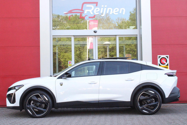 Peugeot 408 1.6 HYbrid 225PK GT **ALLE OPTIES** | PANORAMISCH SCHUIF/KANTEL DAK | MATRIX LED KOPLAMPEN | VOLLEDIG LEDEREN BEKLEDING | STOELEN ELEKTRISCH VERSTELBAAR MET VERWARMING EN MASSAGE| BESTUURDERSTOEL MET GEHEUGEN | FOCAL AUDIO SYSTEM | NIGHT VISION | ELEKTRISCH BEDIENBARE ACHTERKLEP | ADAPTIVE CRUISE CONTROL | 20" LICHTMETAAL MONOLITHE | STUUR EN VOORRUIT VERWARMING | DRAADLOZE APPLE CARPLAY/ANDROID AUTO | NAVIGATIE | DRAADLOZE TELEFOONLADER | 360˚ CAMERA | KEYLESS ENTRY/START | PARKEERSENSOREN VOOR EN ACHTER |