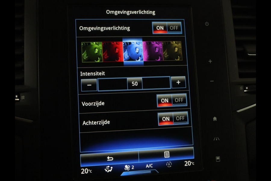 Renault MEGANE Estate 1.2 TCe GT-Line | Leder | Stoelverwarming | Camera | Cruise control | Trekhaak | LED | Navigatie | Sfeerverlichting | BOSE audio