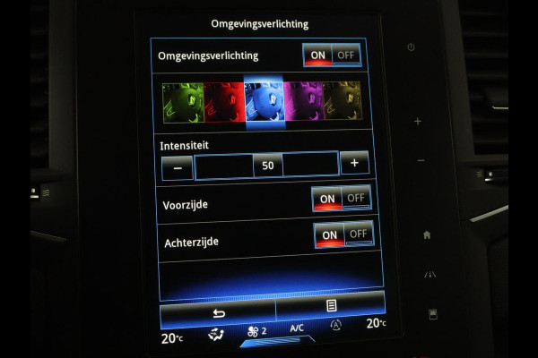 Renault MEGANE Estate 1.2 TCe GT-Line | Leder | Stoelverwarming | Camera | Cruise control | Trekhaak | LED | Navigatie | Sfeerverlichting | BOSE audio