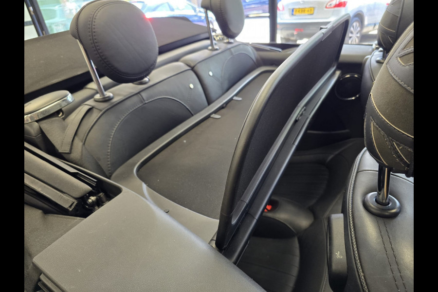 MINI Cabrio 2.0 John Cooper Works Chili JCW CABRIO AUTOMAAT NAVI ADAPT CRUISE HARMAN KARDON CAMERA PARKEERSENSOREN STOELVERW
