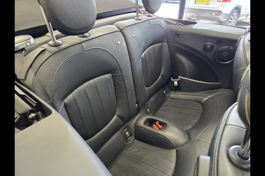 MINI Cabrio 2.0 John Cooper Works Chili JCW CABRIO AUTOMAAT NAVI ADAPT CRUISE HARMAN KARDON CAMERA PARKEERSENSOREN STOELVERW