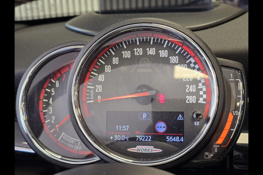 MINI Cabrio 2.0 John Cooper Works Chili JCW CABRIO AUTOMAAT NAVI ADAPT CRUISE HARMAN KARDON CAMERA PARKEERSENSOREN STOELVERW