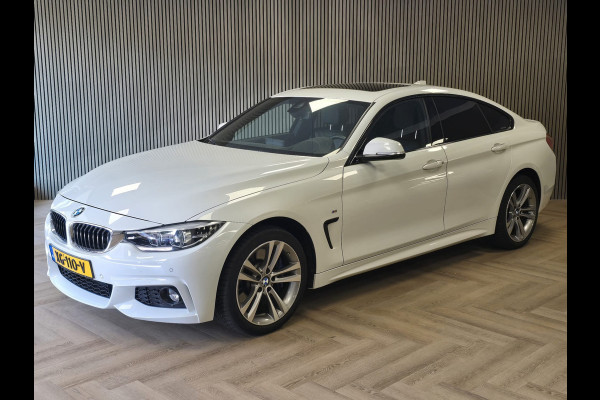 BMW 4 Serie Gran Coupé 430i xDrive High Executive CRUISE NAVI PARKEERSENSOREN OPEN DAK STOELVERWARMING LEER