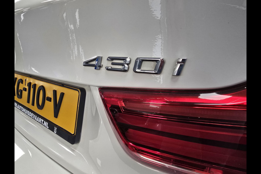 BMW 4 Serie Gran Coupé 430i xDrive High Executive CRUISE NAVI PARKEERSENSOREN OPEN DAK STOELVERWARMING LEER