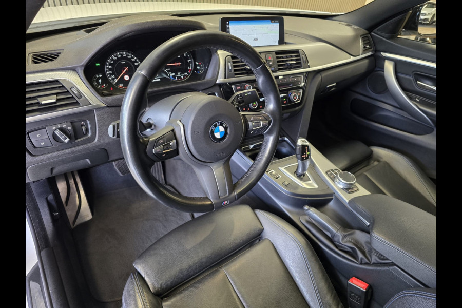 BMW 4 Serie Gran Coupé 430i xDrive High Executive CRUISE NAVI PARKEERSENSOREN OPEN DAK STOELVERWARMING LEER