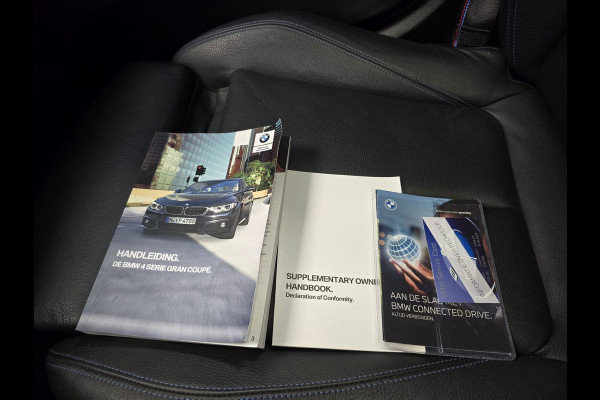 BMW 4 Serie Gran Coupé 430i xDrive High Executive CRUISE NAVI PARKEERSENSOREN OPEN DAK STOELVERWARMING LEER