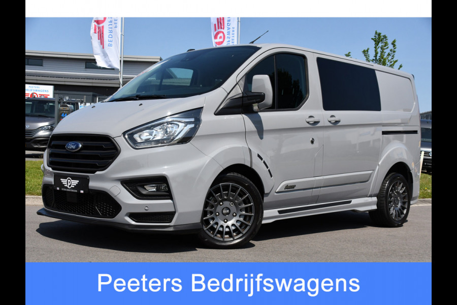 Ford Transit Custom 320 2.0 TDCI L1H1 MS-RT DC Adaptieve Cruise, Camera, Carplay, LED, Leder, Carbon, 170PK, Automaat, Stoelverwarming, Uniek!
