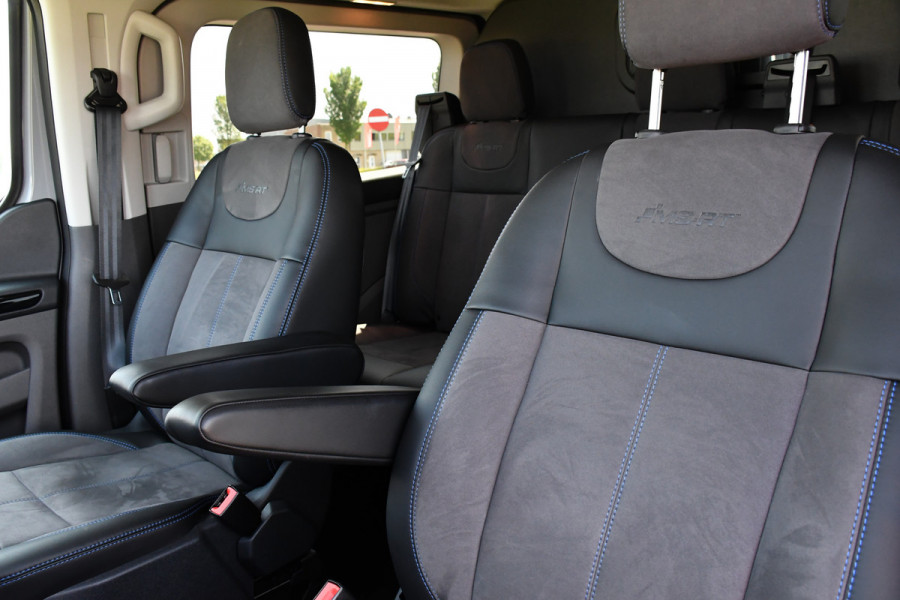 Ford Transit Custom 320 2.0 TDCI L1H1 MS-RT DC Adaptieve Cruise, Camera, Carplay, LED, Leder, Carbon, 170PK, Automaat, Stoelverwarming, Uniek!