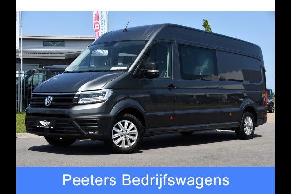 Volkswagen Crafter 35 2.0 TDI L5H3 DC Highline Adaptieve Cruise, Camera, Carplay, 177PK, Automaat, Multimedia, LED, Uniek!
