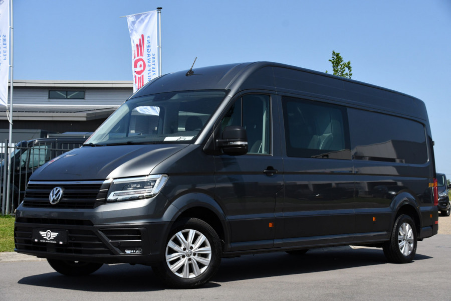 Volkswagen Crafter 35 2.0 TDI L5H3 DC Highline Adaptieve Cruise, Camera, Carplay, 177PK, Automaat, Multimedia, LED, Uniek!