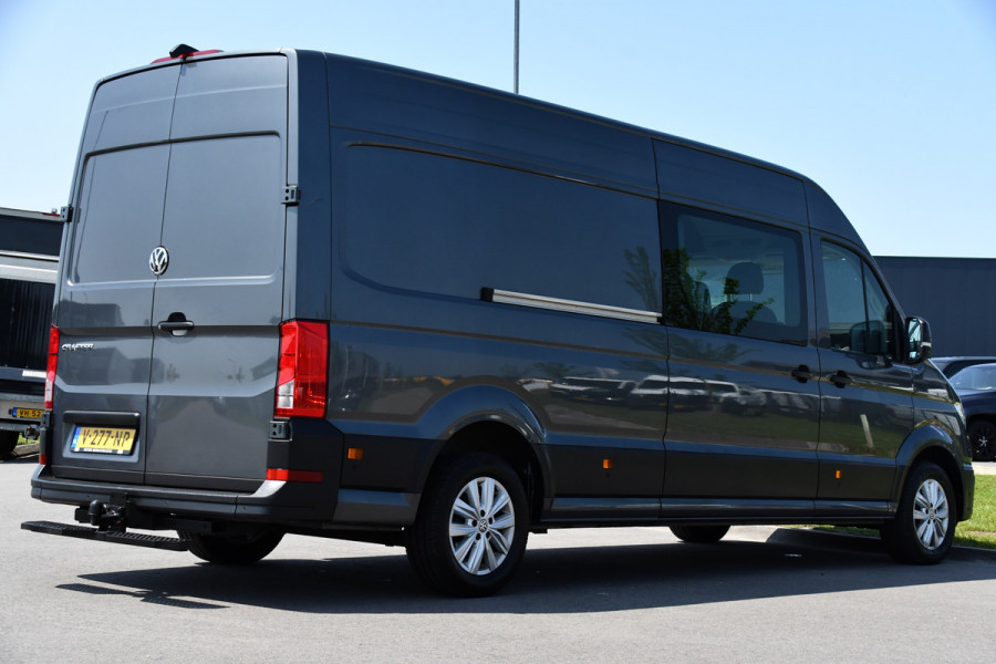 Volkswagen Crafter 35 2.0 TDI L5H3 DC Highline Adaptieve Cruise, Camera, Carplay, 177PK, Automaat, Multimedia, LED, Uniek!