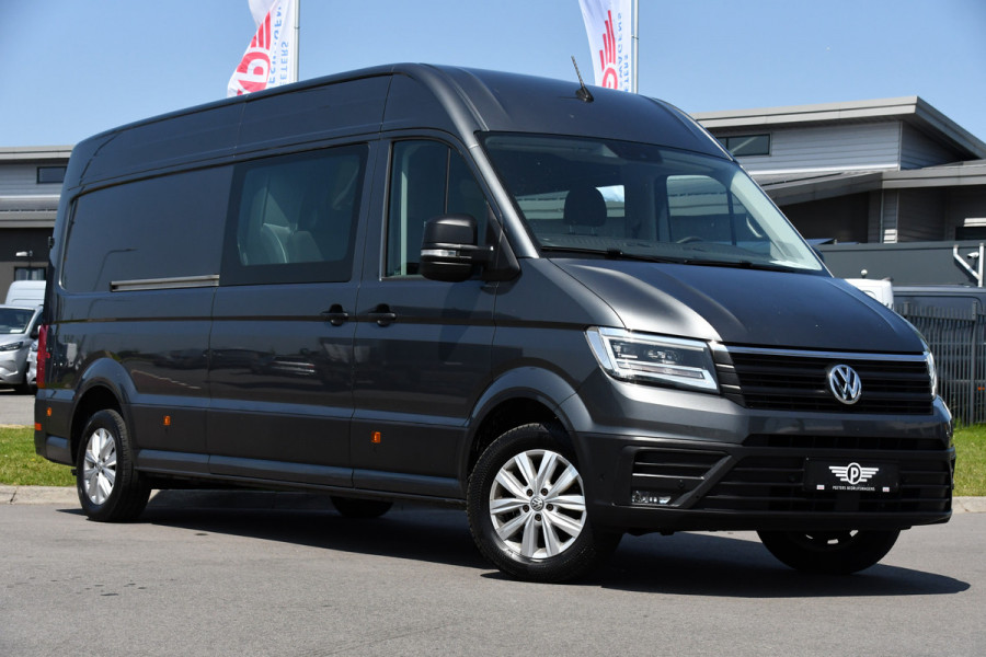 Volkswagen Crafter 35 2.0 TDI L5H3 DC Highline Adaptieve Cruise, Camera, Carplay, 177PK, Automaat, Multimedia, LED, Uniek!