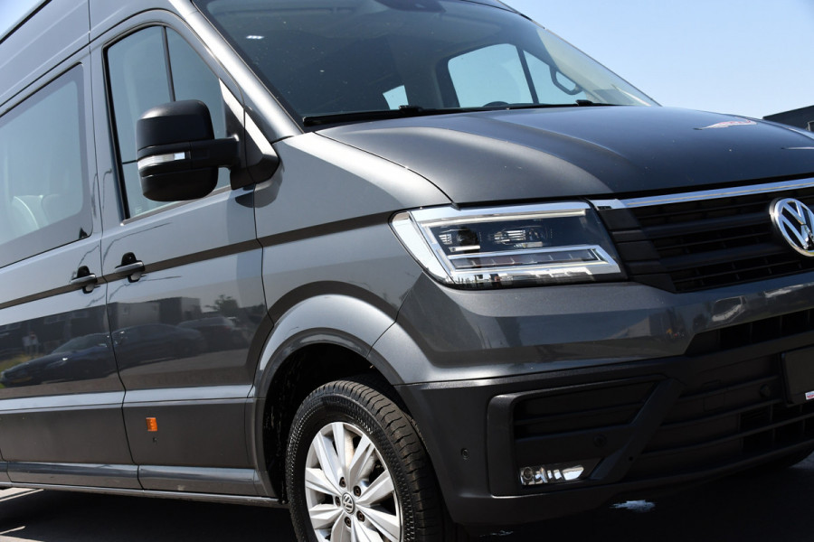 Volkswagen Crafter 35 2.0 TDI L5H3 DC Highline Adaptieve Cruise, Camera, Carplay, 177PK, Automaat, Multimedia, LED, Uniek!