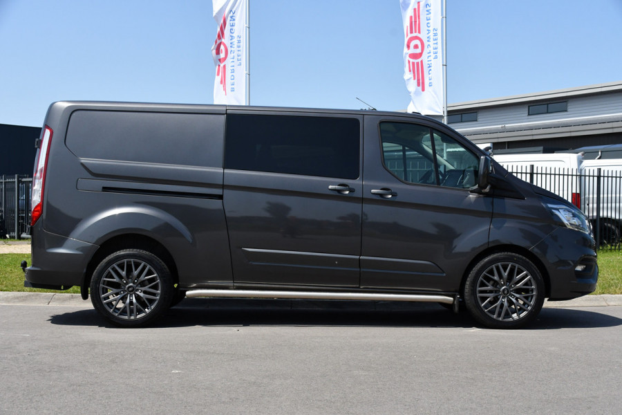 Ford Transit Custom 300 2.0 TDCI L2H1 Raptor Edition DC Limited Cruise, Carplay, NAVI, 130PK, Multimedia, Sensoren, Stoelverwarming, Uniek!