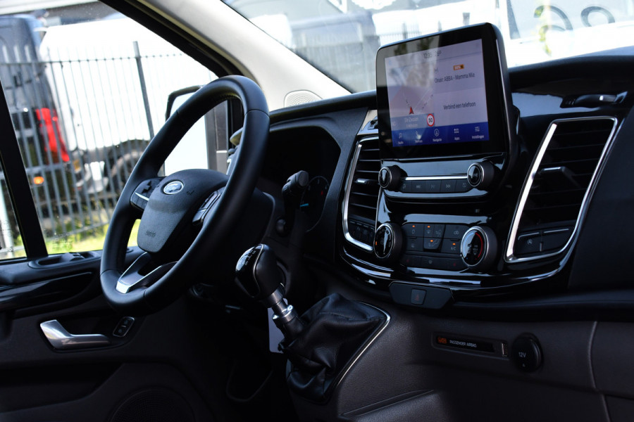 Ford Transit Custom 300 2.0 TDCI L2H1 Raptor Edition DC Limited Cruise, Carplay, NAVI, 130PK, Multimedia, Sensoren, Stoelverwarming, Uniek!