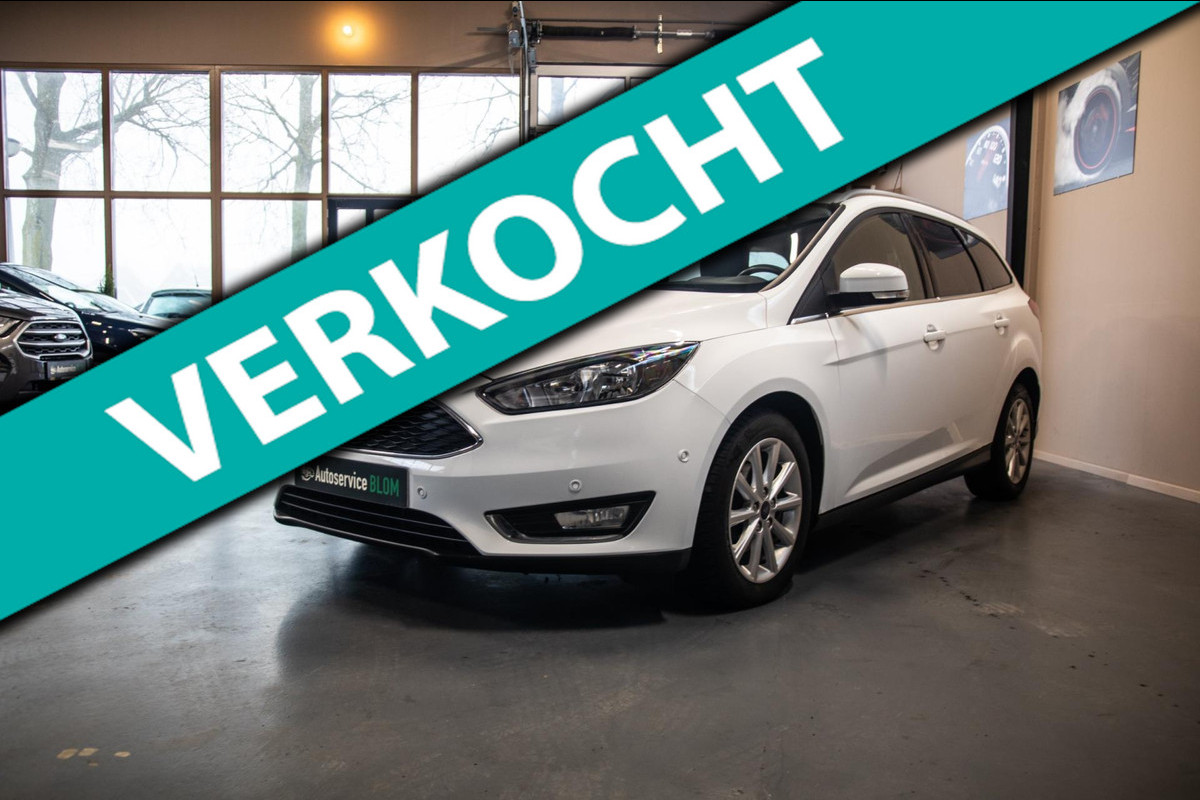Ford FOCUS Wagon 1.0 Titanium apple carplay bovag garantie Ford FOCUS Wagon 1.0 Titanium apple carplay bovag garantie