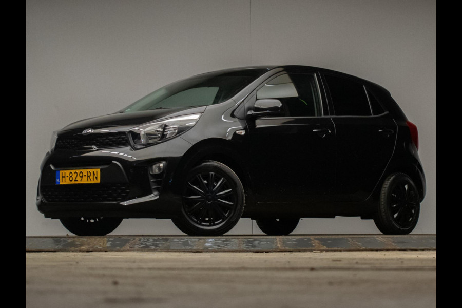 Kia Picanto 1.0 MPi BLACK EDITION Sport (APPLECAR PLAY,NAVI,LED,CAMERA,AIRCO,NIEUWE APK,NETTESTAAT)