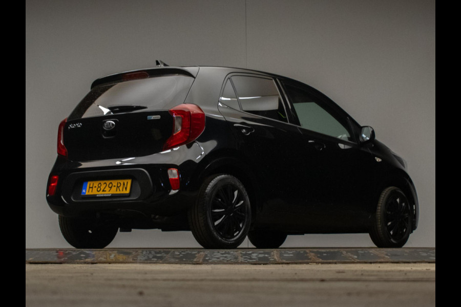 Kia Picanto 1.0 MPi BLACK EDITION Sport (APPLECAR PLAY,NAVI,LED,CAMERA,AIRCO,NIEUWE APK,NETTESTAAT)