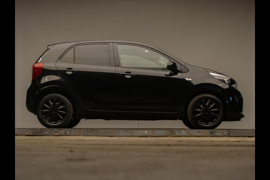 Kia Picanto 1.0 MPi BLACK EDITION Sport (APPLECAR PLAY,NAVI,LED,CAMERA,AIRCO,NIEUWE APK,NETTESTAAT)