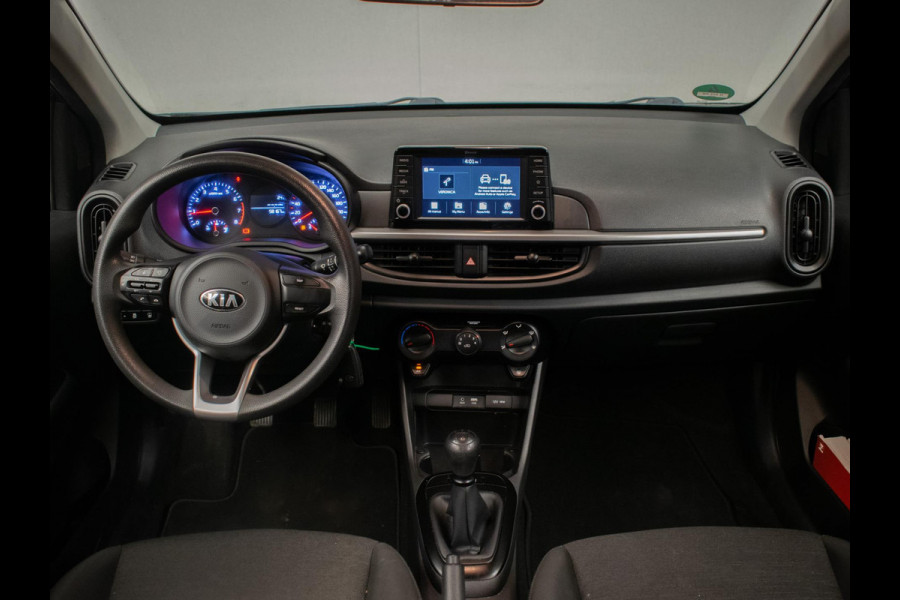 Kia Picanto 1.0 MPi BLACK EDITION Sport (APPLECAR PLAY,NAVI,LED,CAMERA,AIRCO,NIEUWE APK,NETTESTAAT)