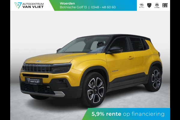 Jeep Avenger Summit 54 kWh | 180° camera | Stoelverwarming | Carplay | Keyless