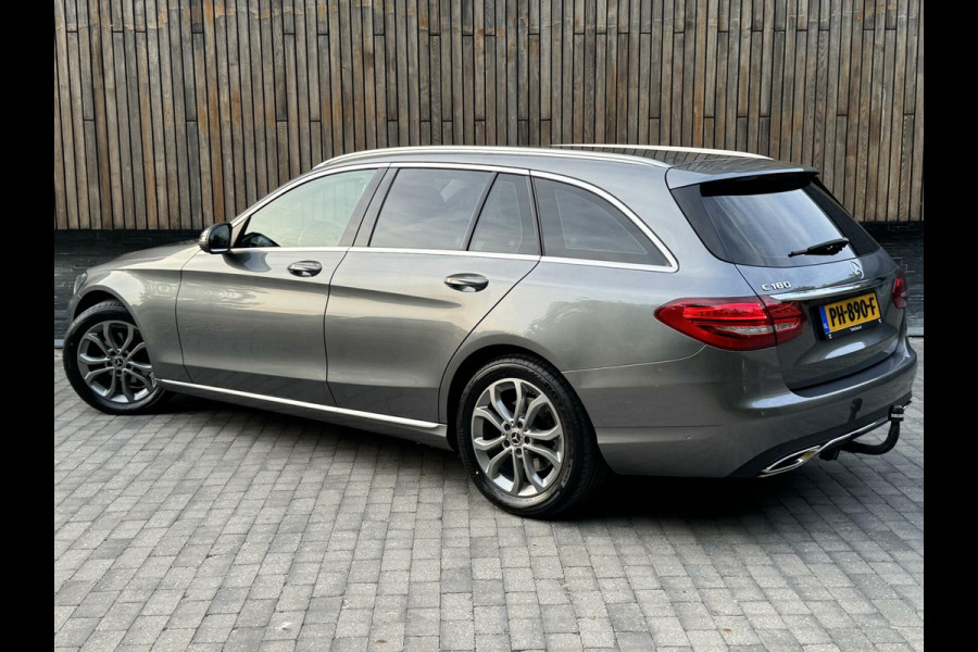 Mercedes-Benz C-Klasse Estate 180 Business Automaat Navigatiesysteem | Trekhaak | LED verlichting | Climate control | Cruise control | Getint glas | 17
