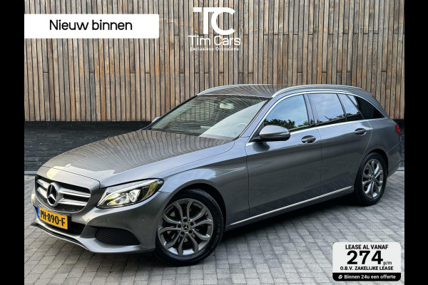 Mercedes-Benz C-Klasse Estate 180 Business Automaat Navigatiesysteem | Trekhaak | LED verlichting | Climate control | Cruise control | Getint glas | 17