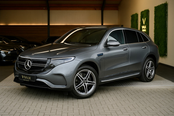 Mercedes-Benz EQC 400 4MATIC Premium Plus 80 kWh AMG - Memory - Distronic - Schuifdak - Keyless Entry - HUD - Ambiance Verlichting
