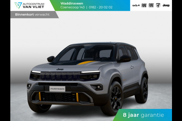 Jeep Avenger 1.2T 4xe The North Face | Schuif/Kanteldak | Clima | Apple Carplay | Adapt. Cruise | Elektr. A-Klep | Keyless | Navi | Stoel&Stuurverwarming