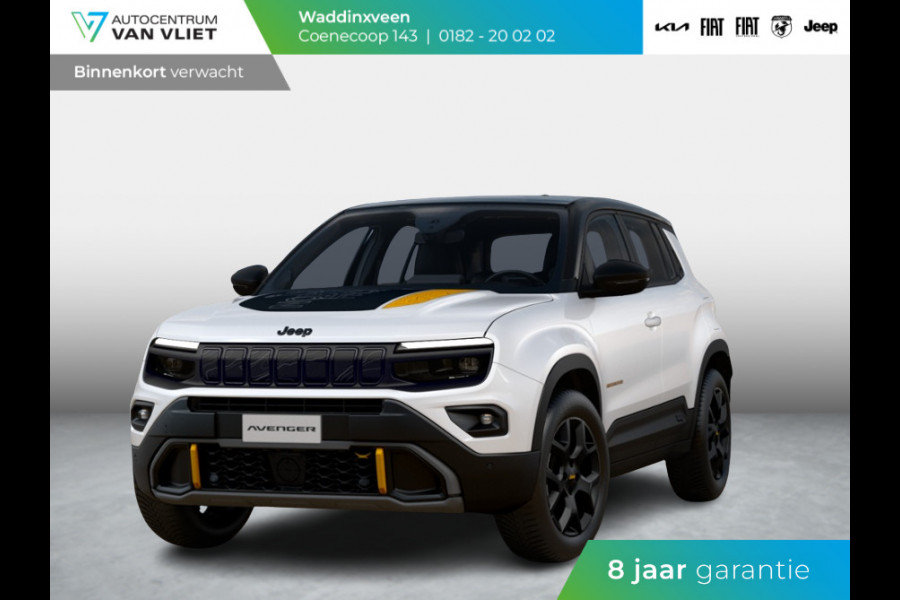 Jeep Avenger 1.2T 4xe The North Face | Schuif/Kanteldak | Clima | Apple Carplay | Adapt. Cruise | Elektr. A-Klep | Keyless | Navi | Stoel&Stuurverwarming