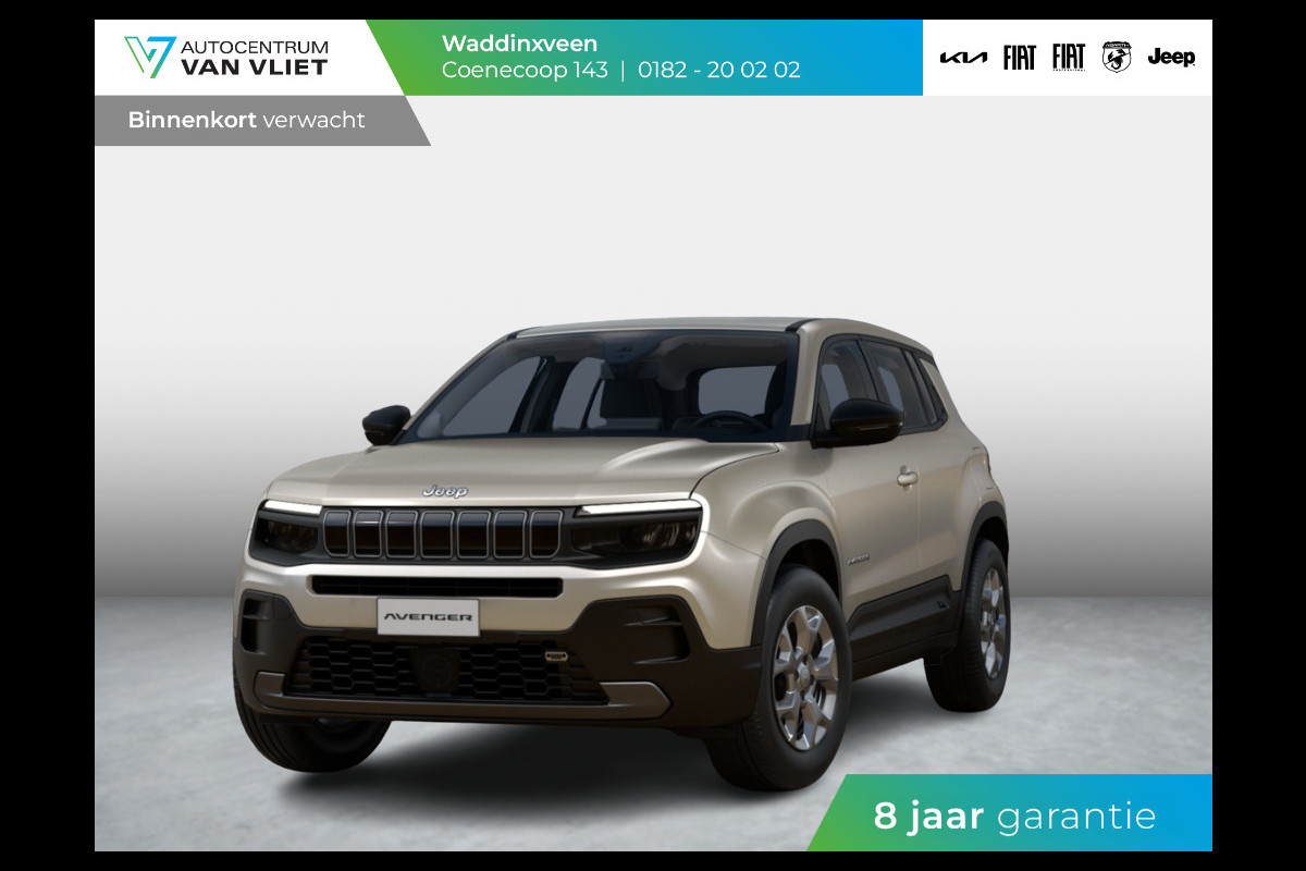 Jeep Avenger e-Hybride Longitude | Automaat | Airco | Cruise | 16" | PDC Jeep Avenger e-Hybride Longitude | Automaat | Airco | Cruise | 16" | PDC