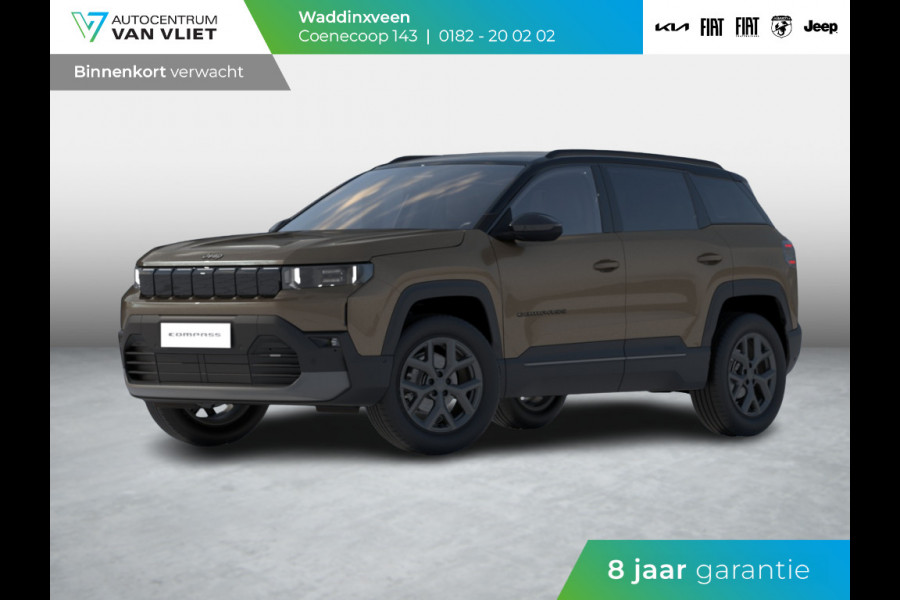Jeep Compass 1.2 e-Hybrid First Edition | Adapt. Cruise | Camera | Carplay | 18" | Elektr. A-Klep | Navi | Winter Pack