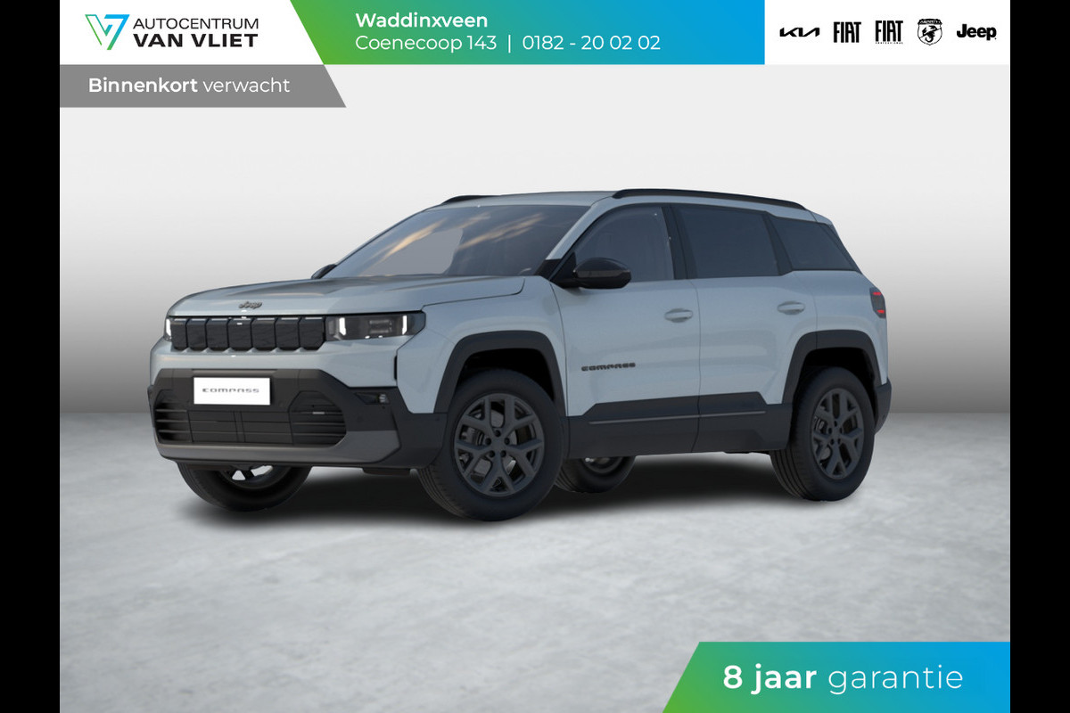 Jeep Compass 1.2 e-Hybrid First Edition | Adapt. Cruise | Camera | Carplay | 18" | Elektr. A-Klep | Navi | Winter Pack Jeep Compass 1.2 e-Hybrid First Edition | Adapt. Cruise | Camera | Carplay | 18" | Elektr. A-Klep | Navi | Winter Pack