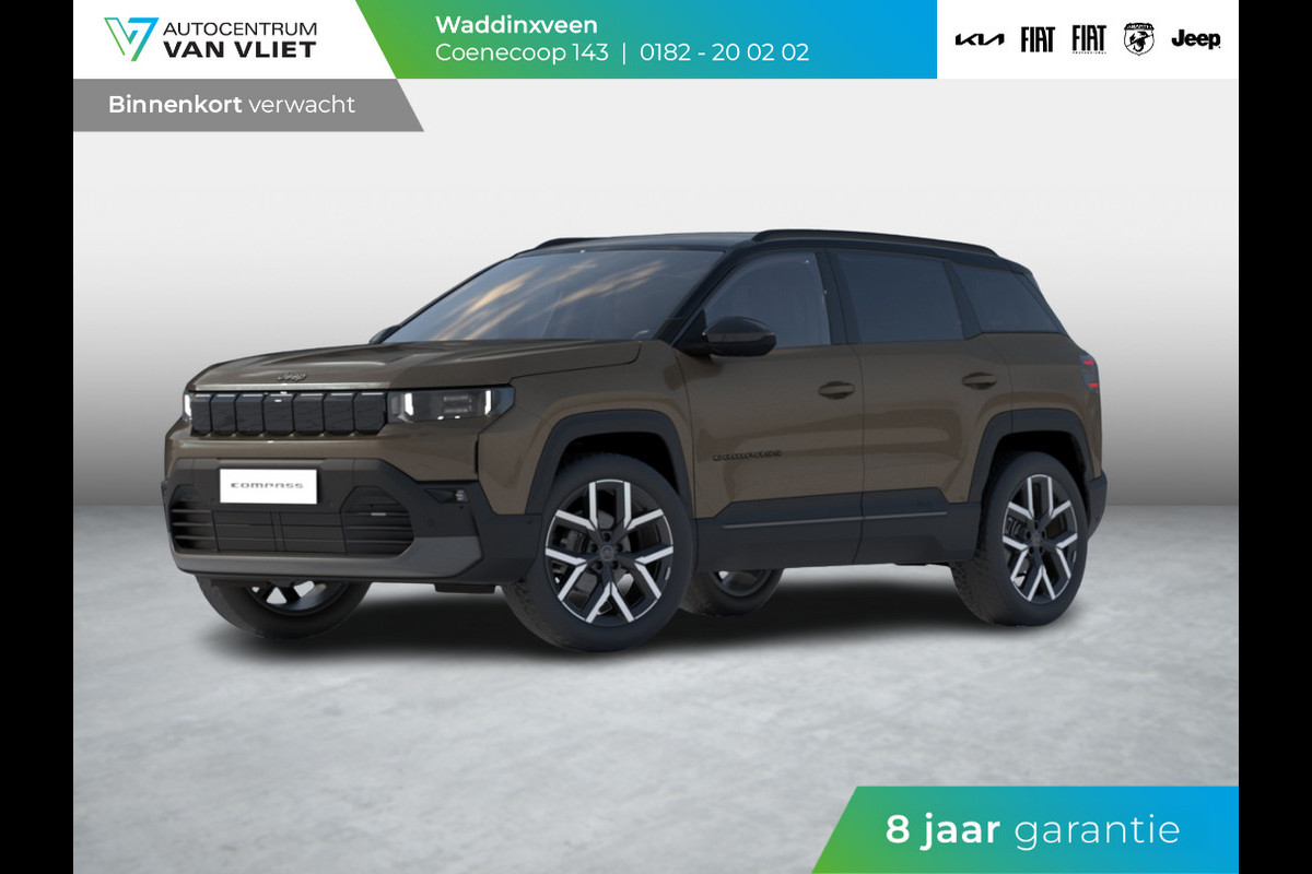 Jeep Compass First Edition 74 kWh | Adapt. Cruise | Camera | Carplay | 20" | Elektr. A-Klep | Navi | Winter Pack Jeep Compass First Edition 74 kWh | Adapt. Cruise | Camera | Carplay | 20" | Elektr. A-Klep | Navi | Winter Pack