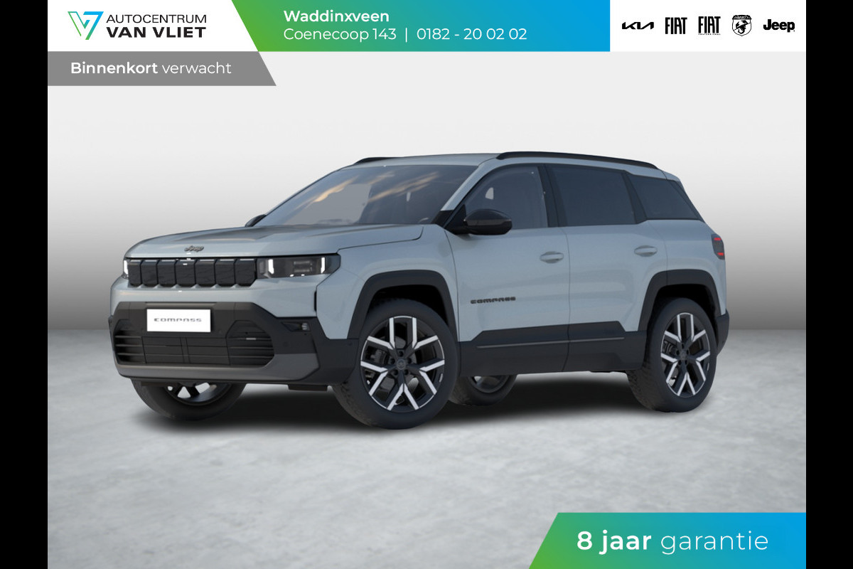 Jeep Compass First Edition 74 kWh | Adapt. Cruise | Camera | Carplay | 20" | Elektr. A-Klep | Navi | Winter Pack Jeep Compass First Edition 74 kWh | Adapt. Cruise | Camera | Carplay | 20" | Elektr. A-Klep | Navi | Winter Pack