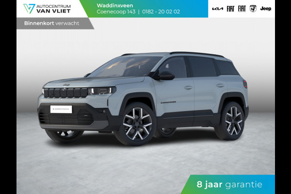 Jeep Compass First Edition 74 kWh | Adapt. Cruise | Camera | Carplay | 20" | Elektr. A-Klep | Navi | Winter Pack