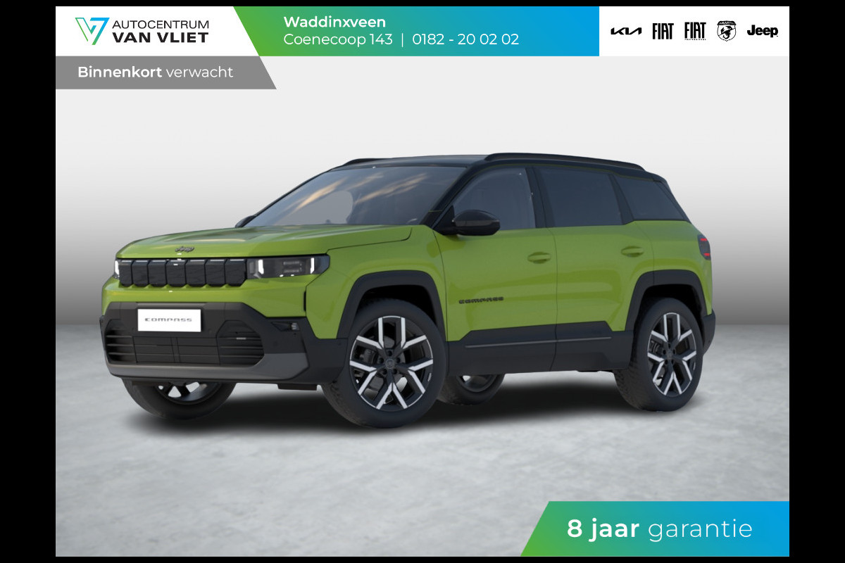 Jeep Compass First Edition 74 kWh | Adapt. Cruise | Camera | Carplay | 20" | Elektr. A-Klep | Navi | Winter Pack Jeep Compass First Edition 74 kWh | Adapt. Cruise | Camera | Carplay | 20" | Elektr. A-Klep | Navi | Winter Pack