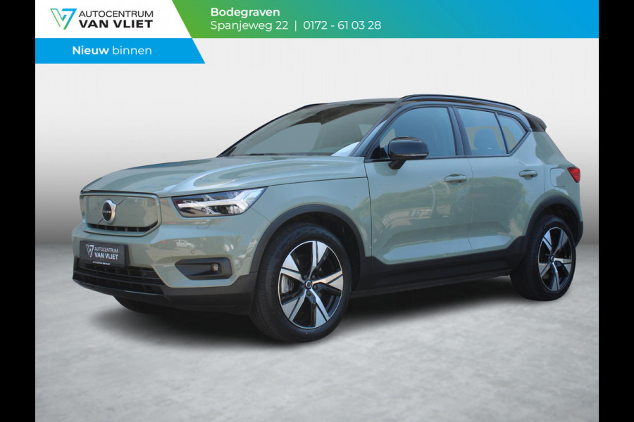 Volvo XC40 Recharge P8 AWD R-Design | SAGE GREEN | SOH 91% | ACHTERUITRIJCAMERA | WARMTEPOMP |