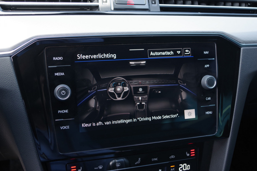 Volkswagen Passat Variant 1.4 TSI PHEV GTE 218 PK BNS, Leder/Alcantara, Adap. LED, Carplay, Adap. Cruise Control