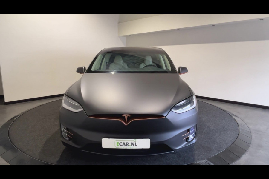 Tesla Model X 75D Base 6p. | Trekhaak | SoH (batterijcheck) 92 % score!