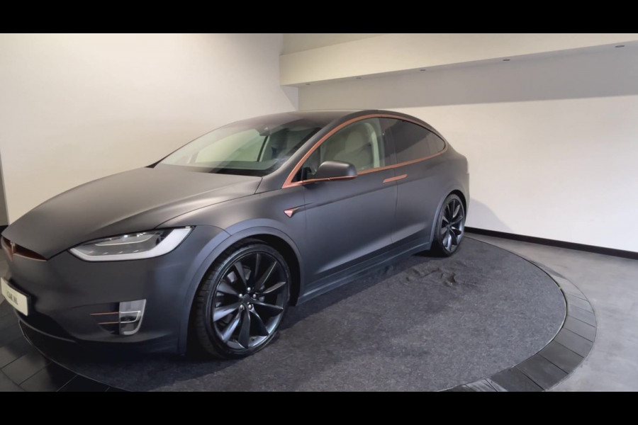 Tesla Model X 75D Base 6p. | Trekhaak | SoH (batterijcheck) 92 % score!