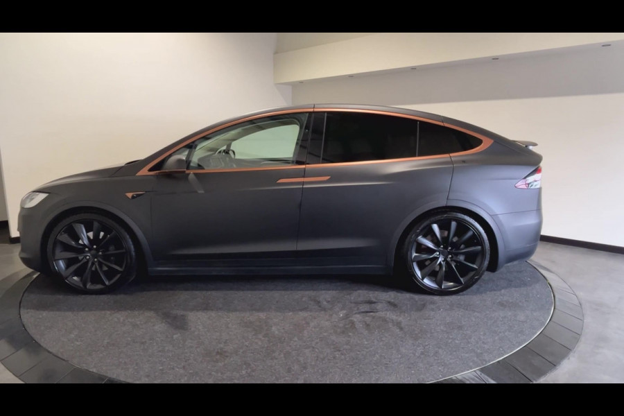 Tesla Model X 75D Base 6p. | Trekhaak | SoH (batterijcheck) 92 % score!