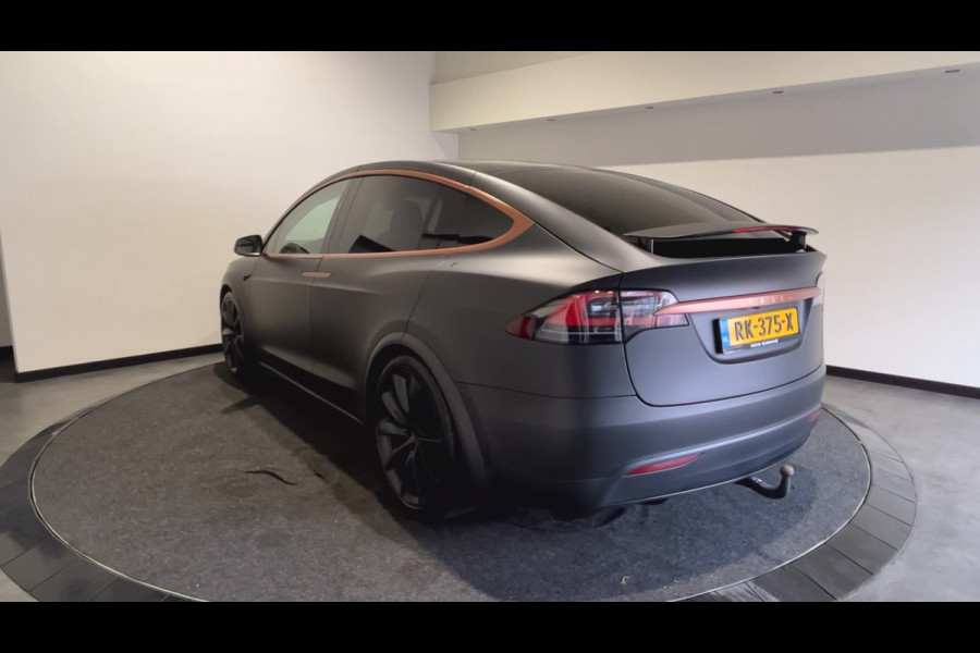 Tesla Model X 75D Base 6p. | Trekhaak | SoH (batterijcheck) 92 % score!