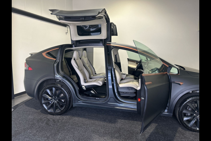 Tesla Model X 75D Base 6p. | Trekhaak | SoH (batterijcheck) 92 % score!