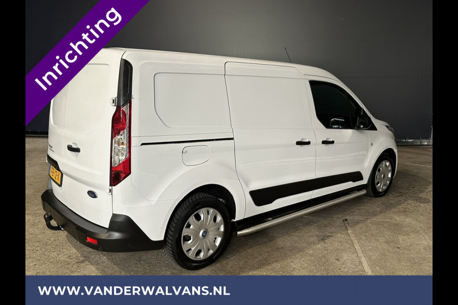 Ford Transit Connect 1.5 EcoBlue 100pk L2H1 inrichting Euro6 Airco | Camera | Navigatie | Trekhaak | Sidebars, Parkeersensoren, Cruisecontrol